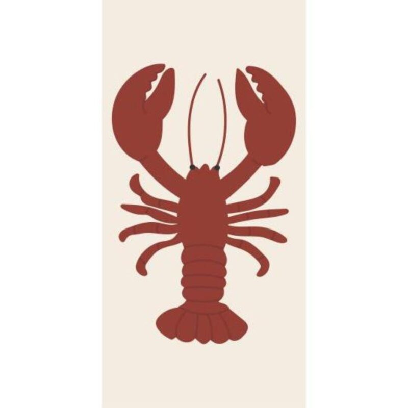 Servíettur - Lobster